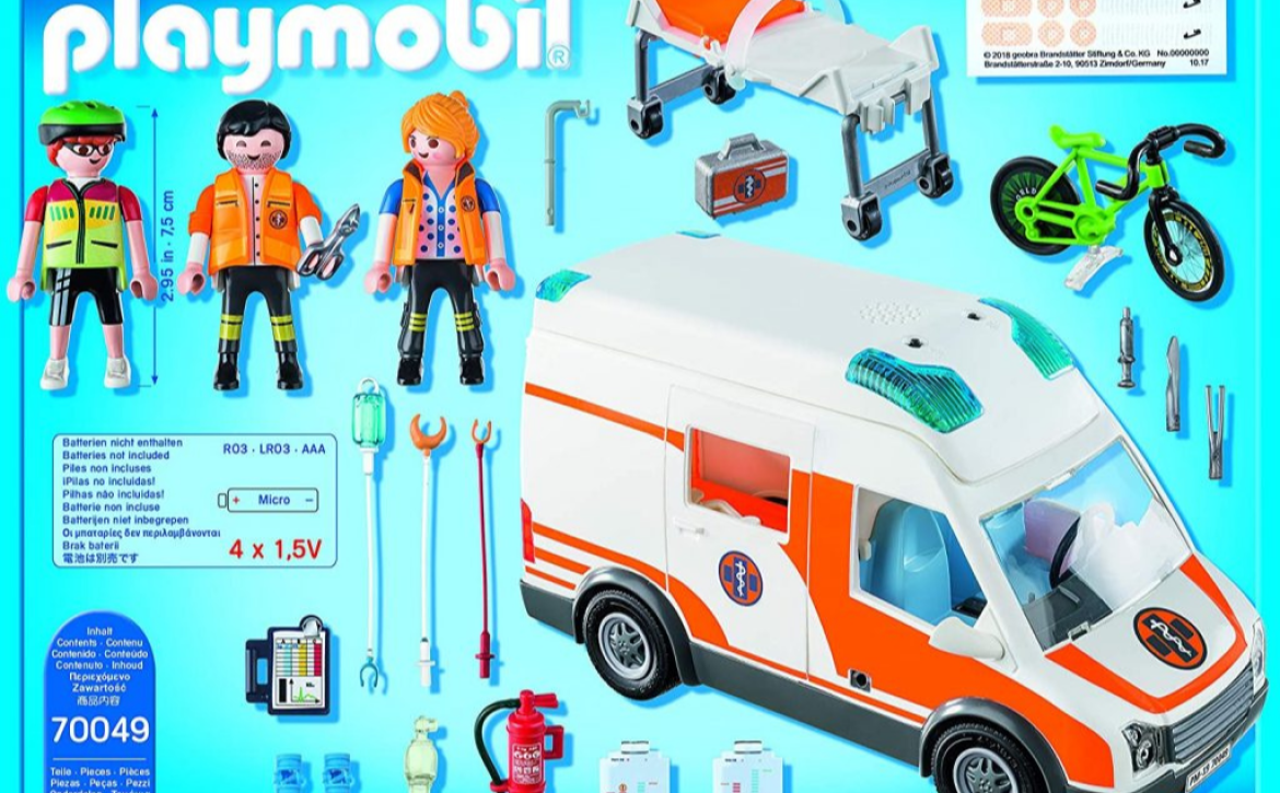 Ambulancia playmobil
