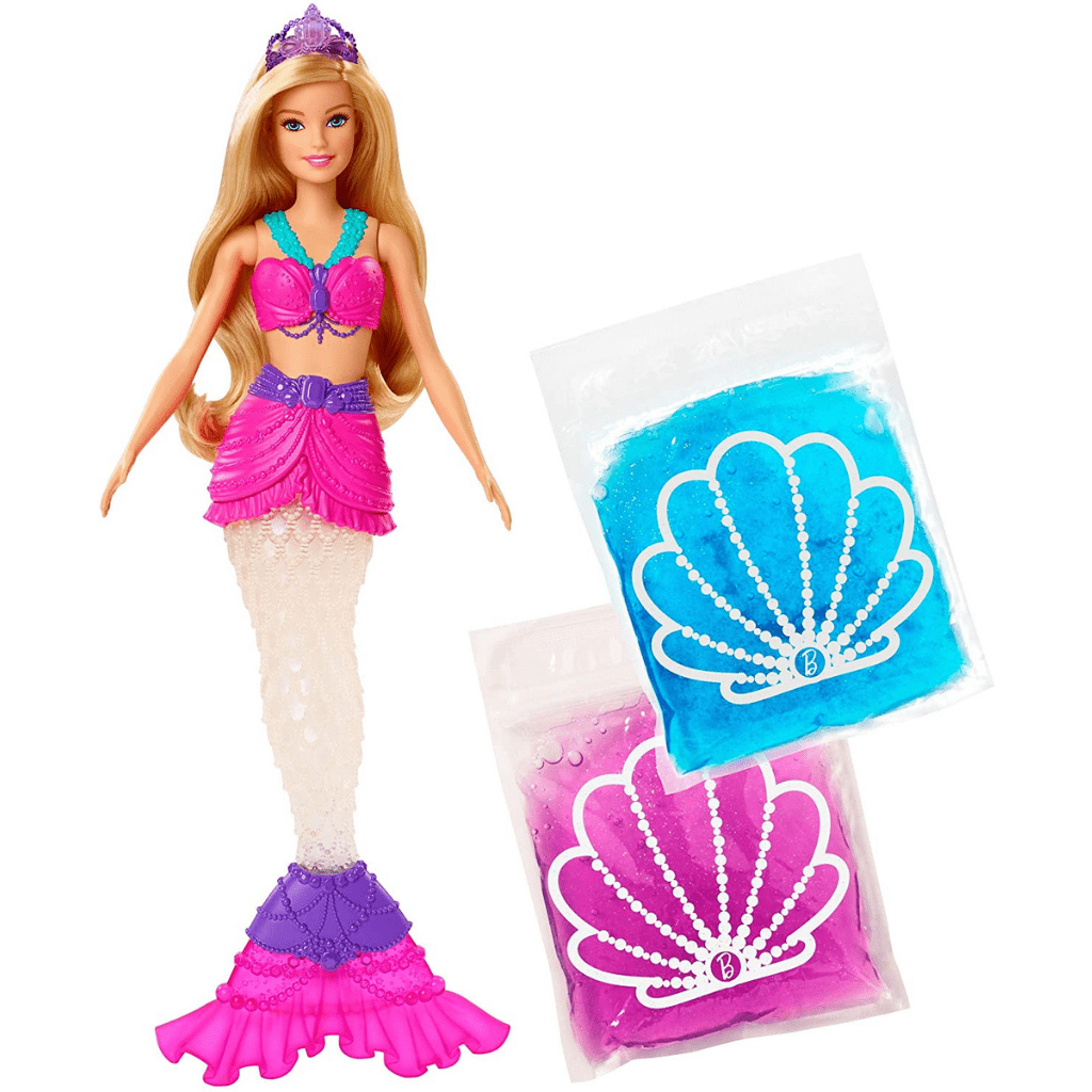 Barbie sirena con slime