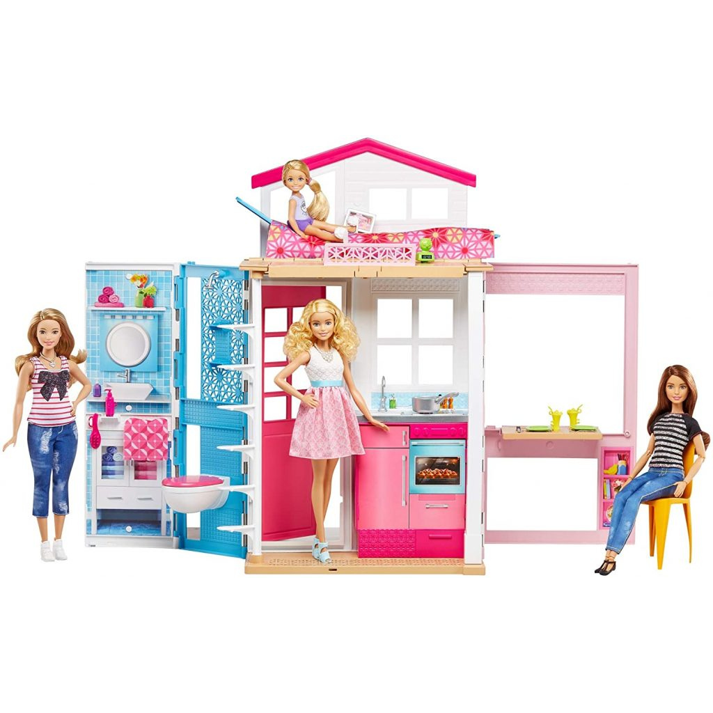 Casa de Barbie dos pisos