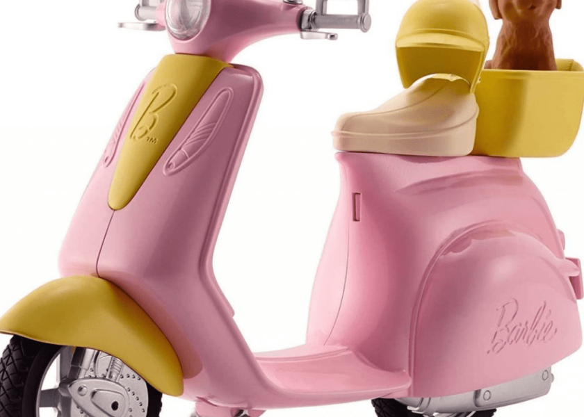 La moto de Barbie