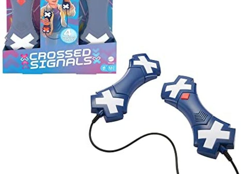 Mattel Games Señales Cruzadas. Juego electrónico de reflejos para niños +8 años (Mattel HCF43)