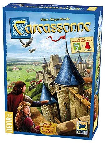 Devir 222593 - Carcassonne, juego de mesa (versión en castellano)